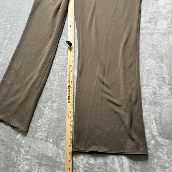Columbia Titanium Crop Pants Womens XL Brown Fleece Lined Mid Rise Drawstring - Picture 12 of 15